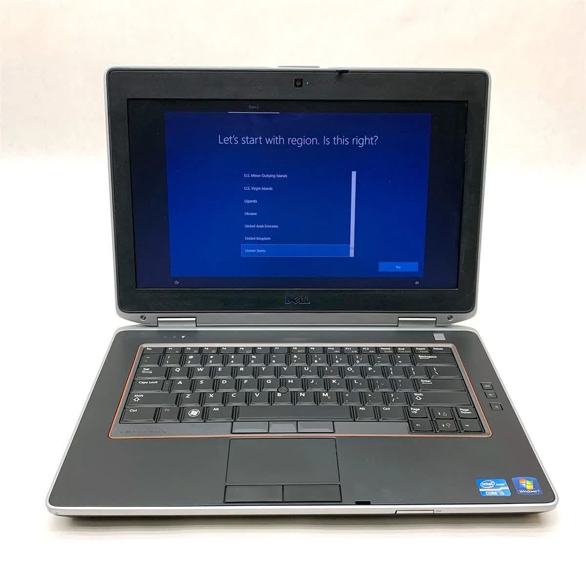 لپتاپ دل مدل e6420 سری i7 با هارد ssd